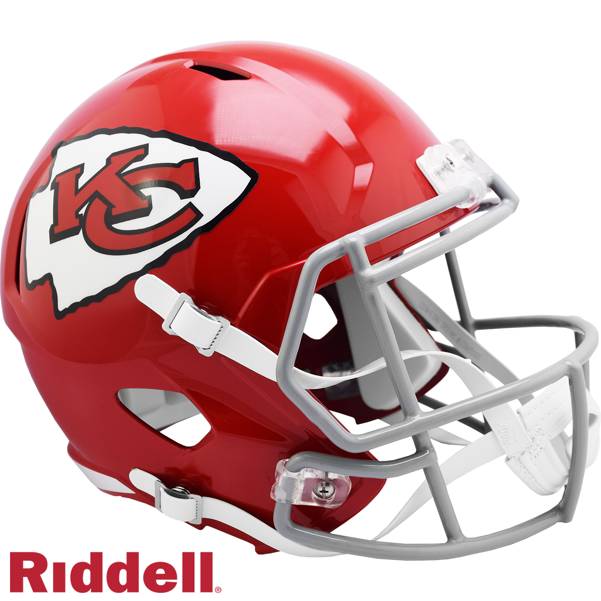 Kansas City Chiefs Helmet Riddell Replica Full Size Speed Style 1963-1973 T/B