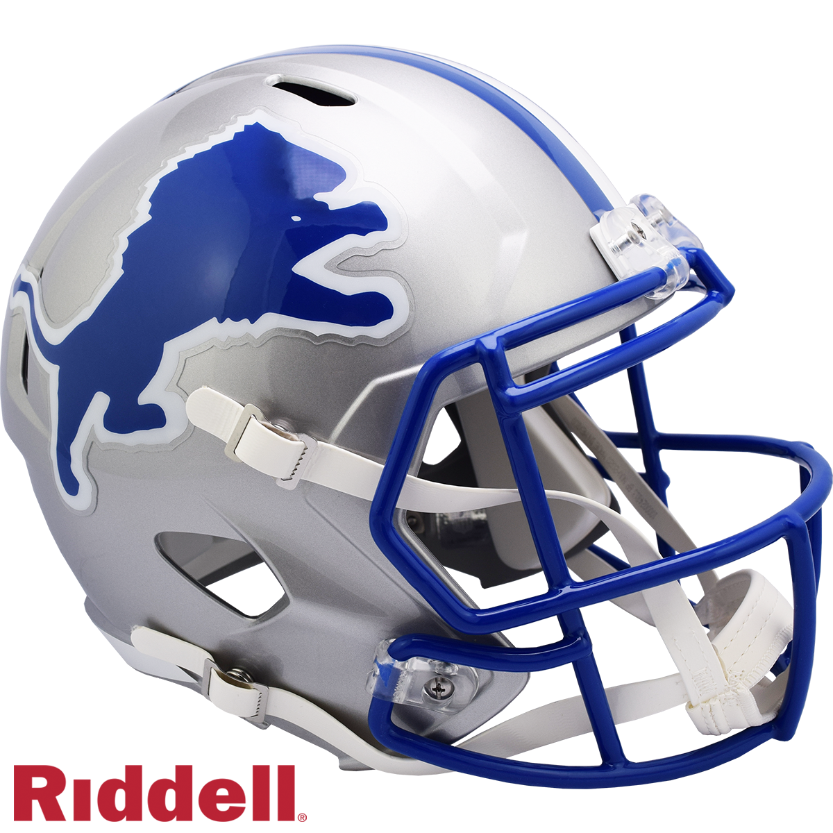 Detroit Lions Helmet Riddell Replica Full Size Speed Style 1983-2002 T/B