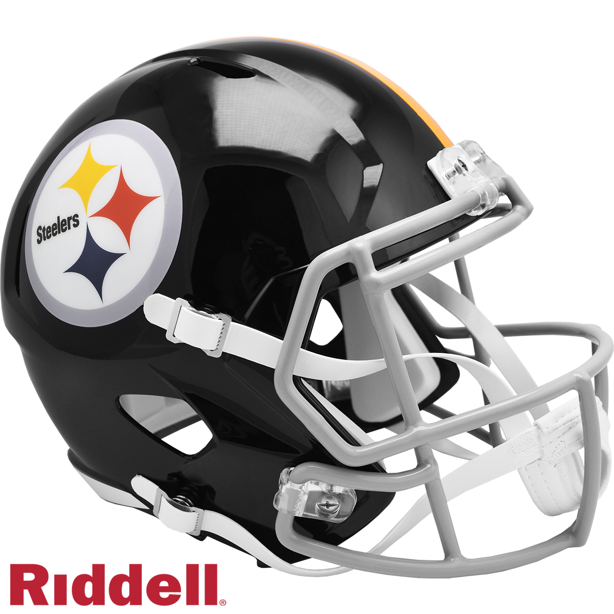 Pittsburgh Steelers Helmet Riddell Replica Full Size Speed Style 1963-1976 T/B