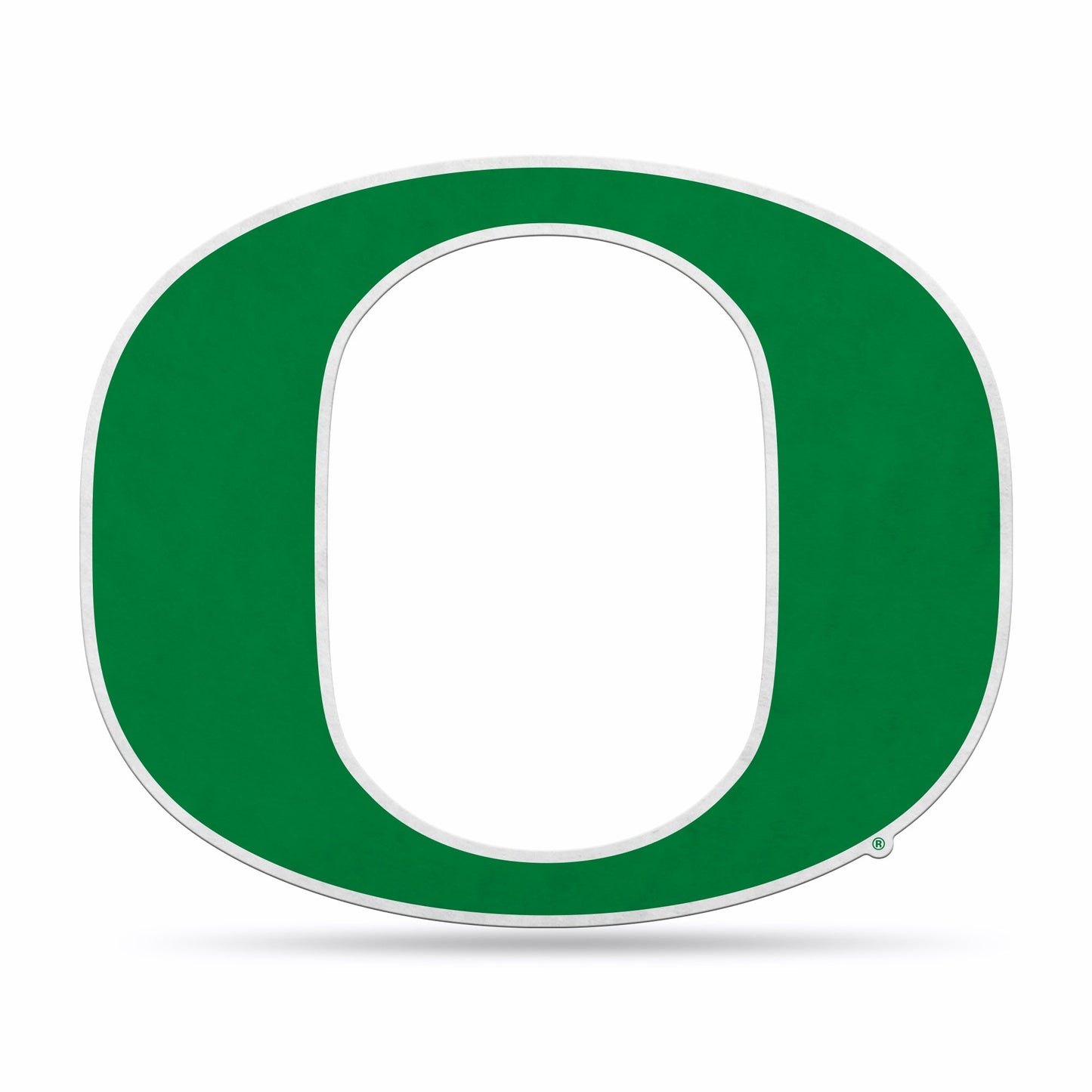 Oregon Ducks Pennant Shape Cut Logo Design