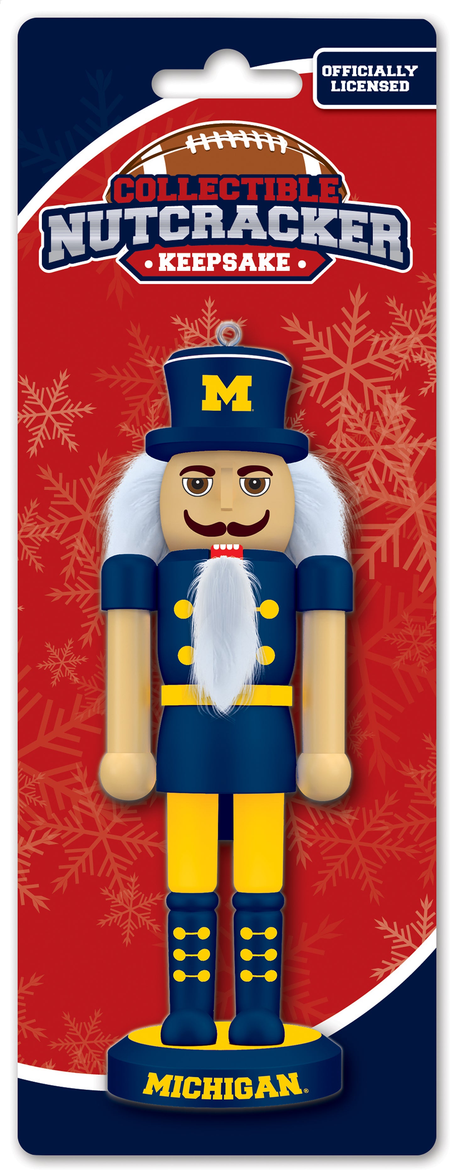Michigan Wolverines Nutcracker Miniature Periodic Restock