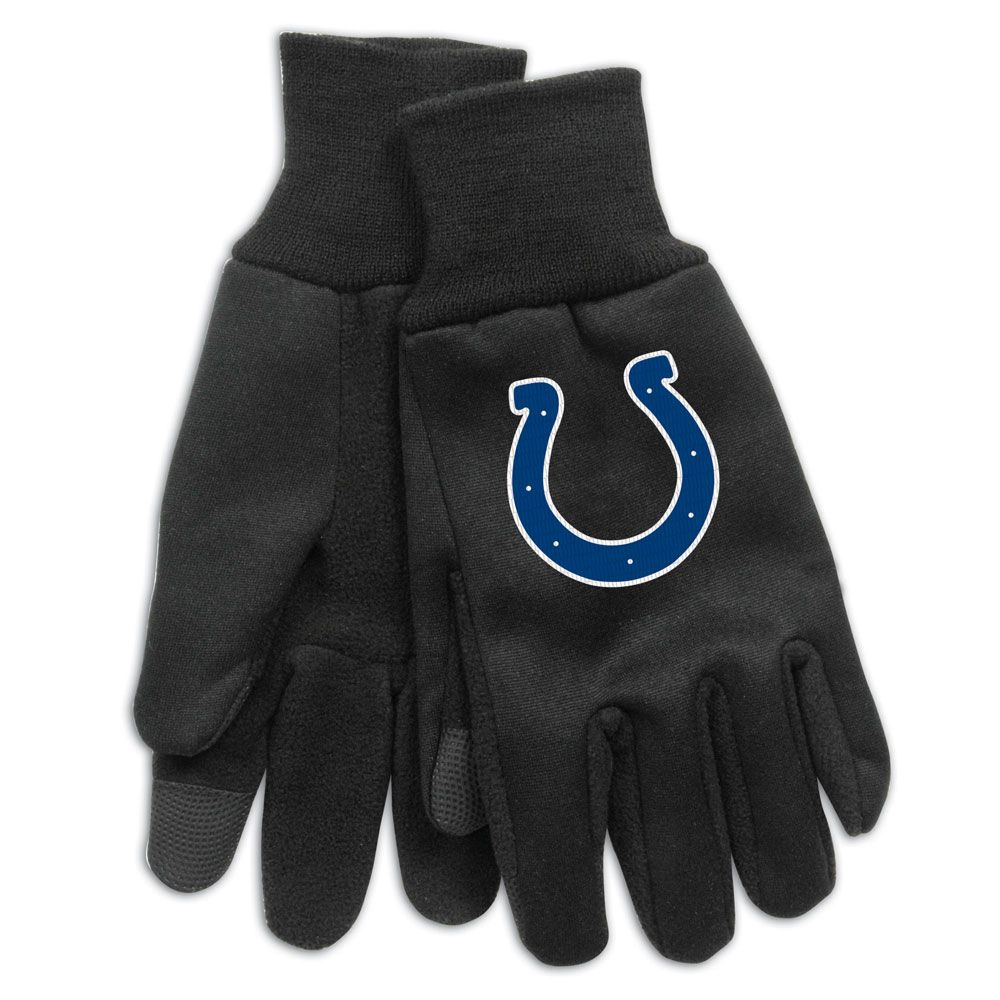 Indianapolis Colts Gloves Technology Style Adult Size - Special Order