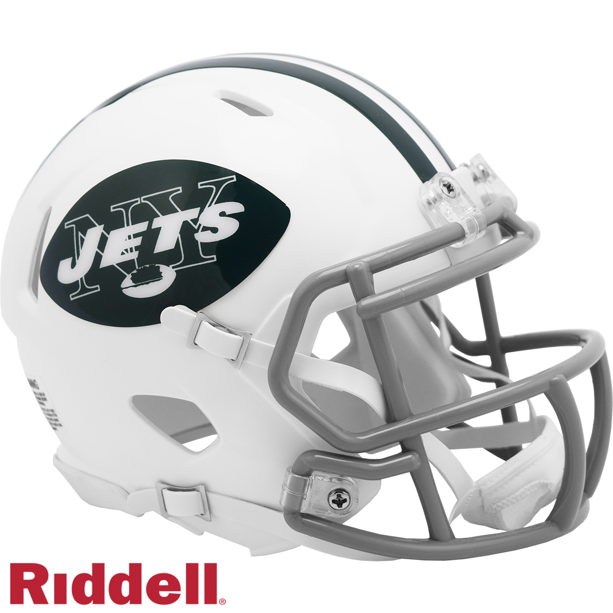 New York Jets Helmet Riddell Replica Mini Speed Style 1965-1977 T/B Periodic Restock