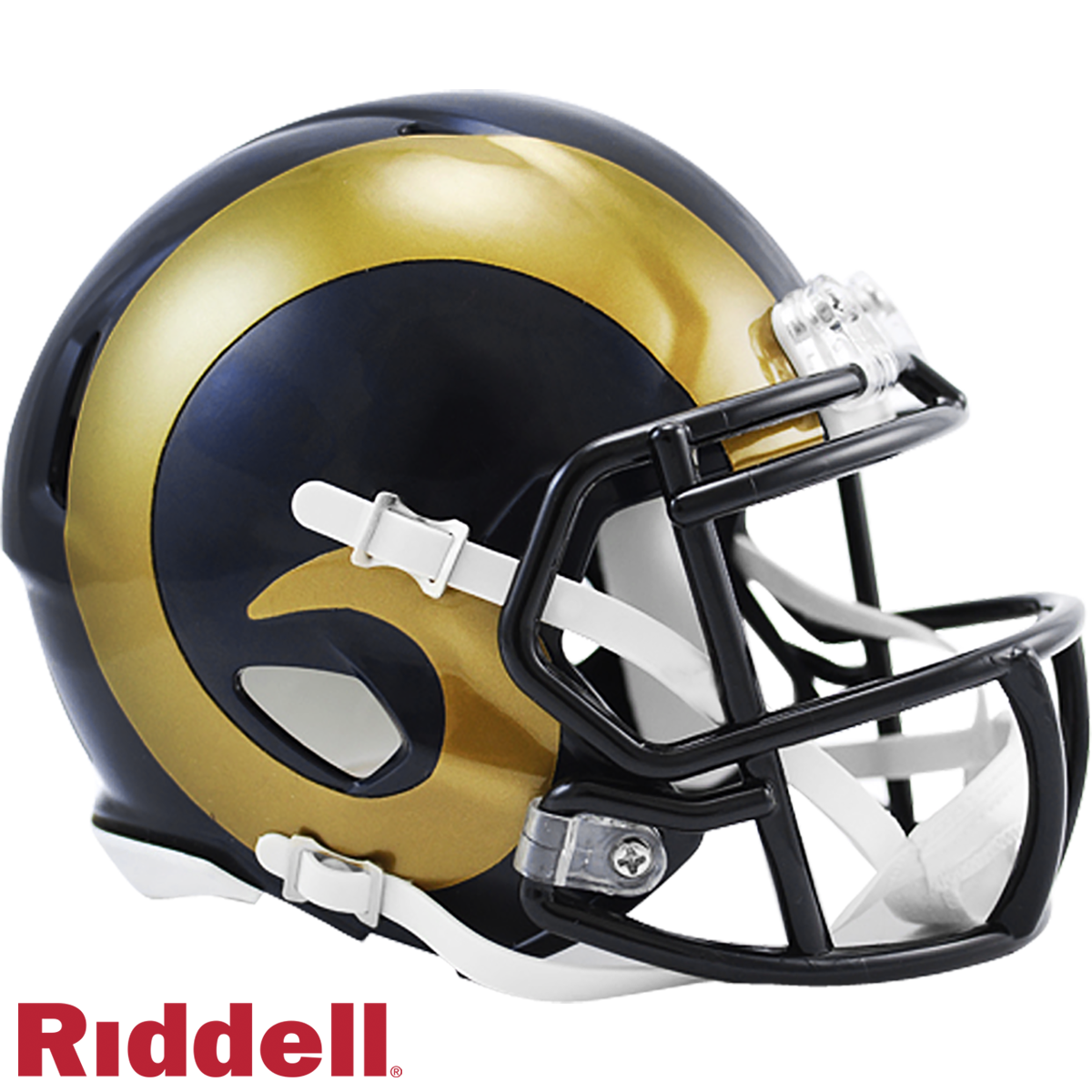 Los Angeles Rams Helmet Riddell Replica Mini Speed Style 2000-2016 T/B Periodic Restock