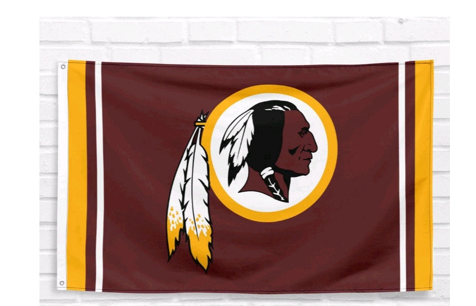 Washington Commanders Redskins 3'x5' Flag NEW FREE SHIPPING