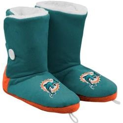 Miami Dolphins Slipper - Women Boot - (1 Pair) - M