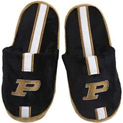 Purdue Boilermakers Slipper - Men Stripe - (1 Pair) - M