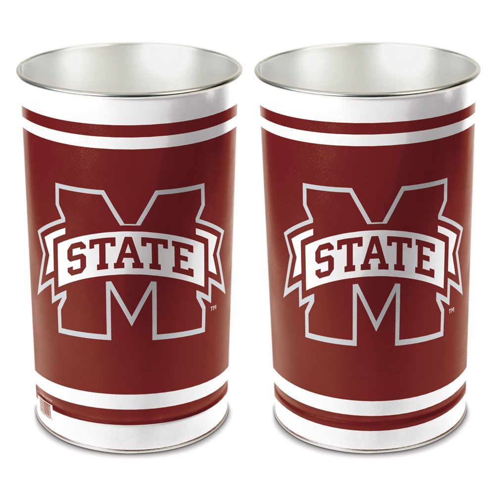 Mississippi State Bulldogs Wastebasket 15 Inch Special Order