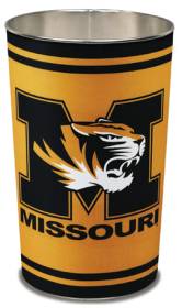Missouri Tigers Wastebasket 15 Inch  Special Order