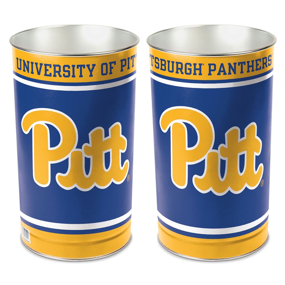 Pittsburgh Panthers Wastebasket 15 Inch Special Order