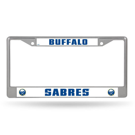 Buffalo Sabres License Plate Frame Chrome