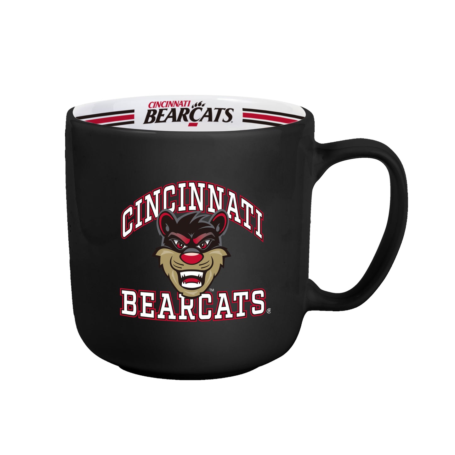 Cincinnati Bearcats Coffee Mug 15oz Stripe Design