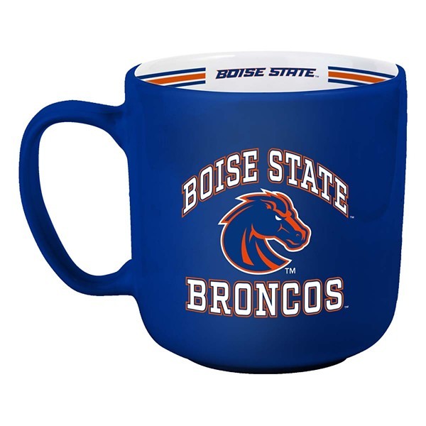 Boise State Broncos Coffee Mug 15oz Stripe Design