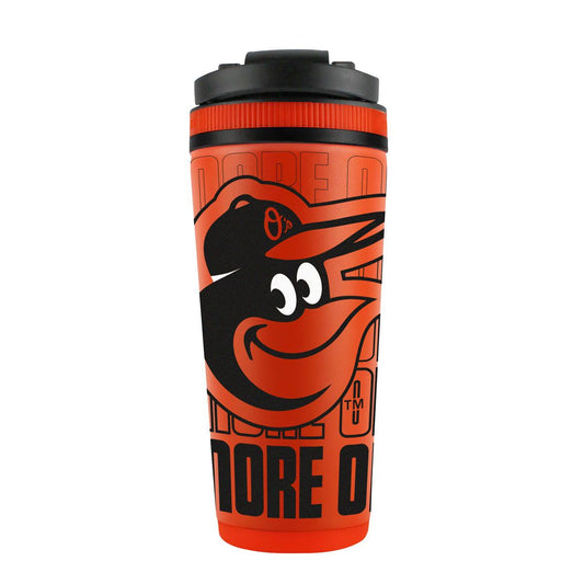 Baltimore Orioles Ice Shaker 26oz Stainless Steel - Special Order