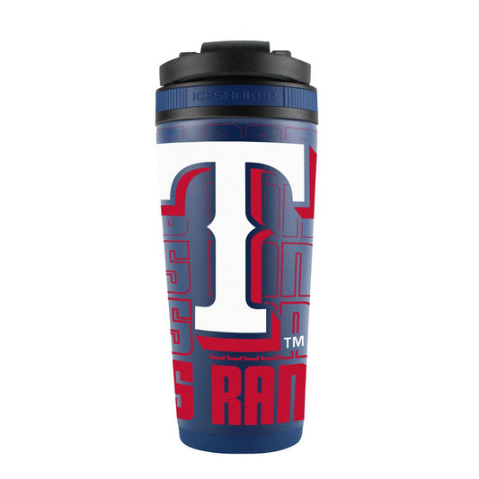 Texas Rangers Ice Shaker 26oz Stainless Steel - Special Order