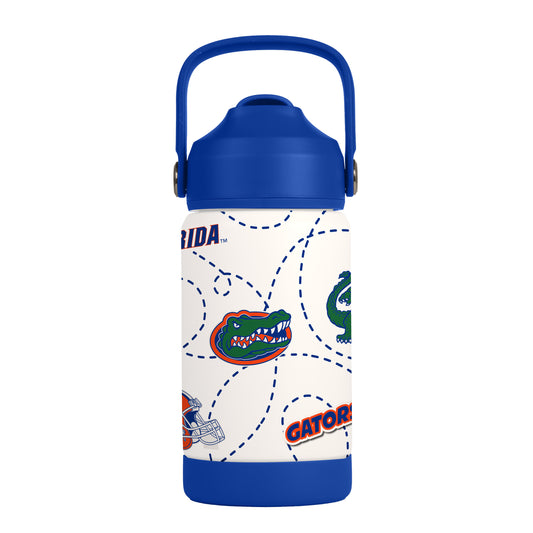 Florida Gators Kids Bottle 12oz Stainless Steel Mascot