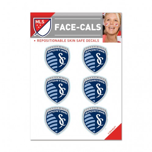 Sporting Kansas City Tattoo Face Cals - Special Order