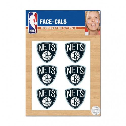Brooklyn Nets Tattoo Face Cals - Special Order