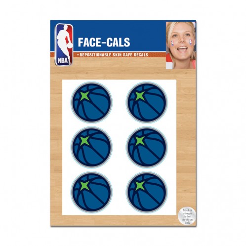 Minnesota Timberwolves Tattoo Face Cals Special Order