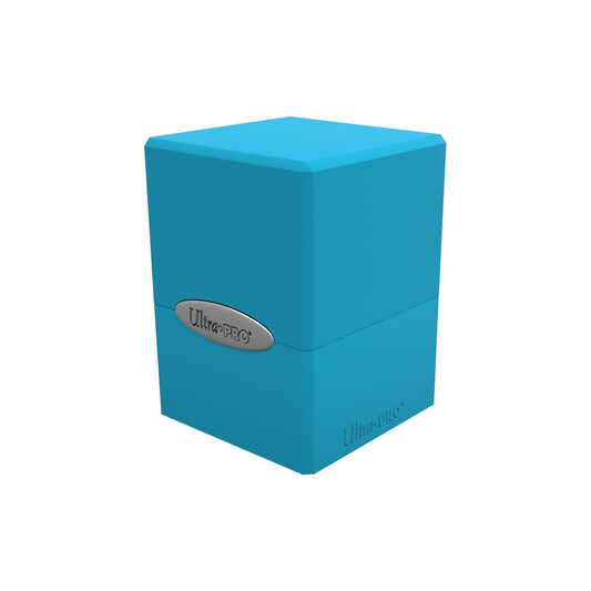 Satin Cube Sky Blue