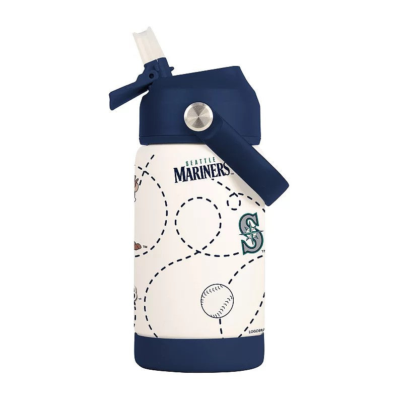 Seattle Mariners Kids Bottle 12oz Stainless Steel Mascot  - Special Order
