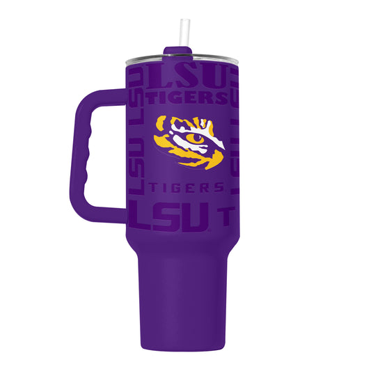 LSU Tigers Tumbler 40oz Powder Coat Replay