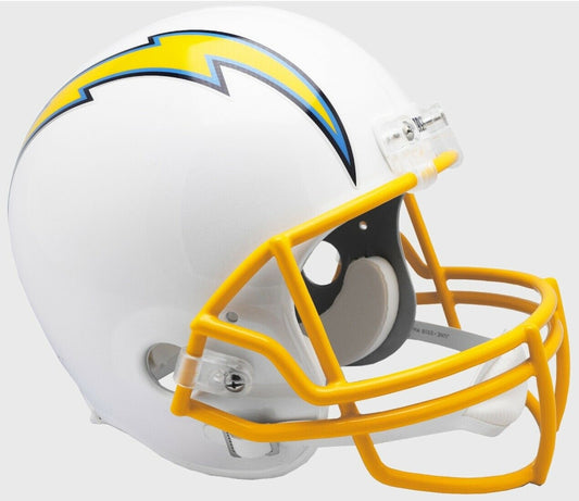 Los Angeles Chargers Helmet Riddell Replica Full Size VSR4 Style 2019