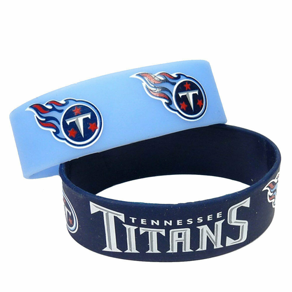 Tennessee Titans Bracelets 2 Pack Wide