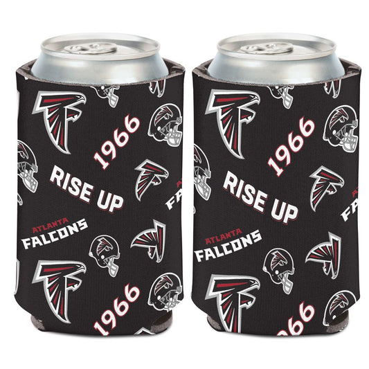 Atlanta Falcons Can Cooler Scatterprint Design