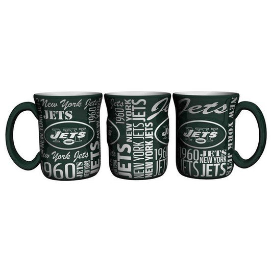 New York Jets Coffee Mug 17oz Spirit Style Alternate Design