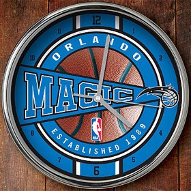 Orlando Magic Wall Clock Chrome Periodic Restock