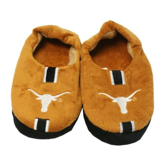 Texas Longhorns Slipper - Youth 4-7 Size 13-1 Stripe - (1 Pair) - XL