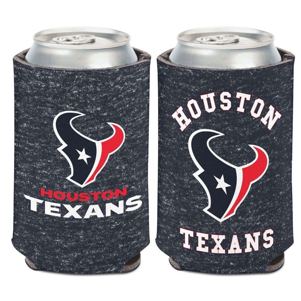 Houston Texans Can Cooler Heathered - Special Order