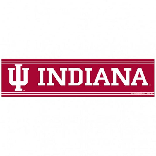 Indiana Hoosiers Bumper Sticker - Special Order