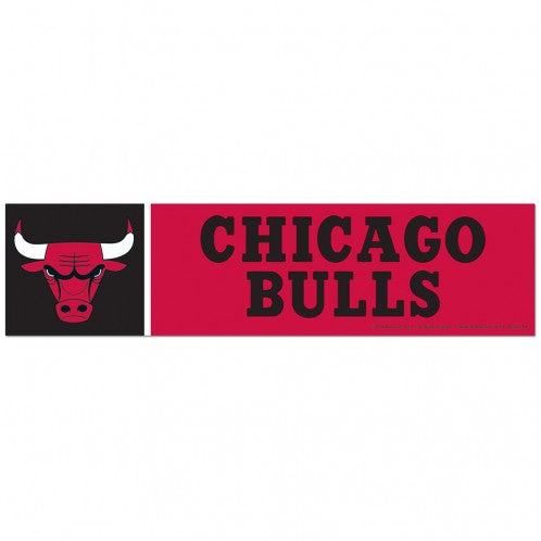 Chicago Bulls Bumper Sticker - WinCraft - Special Order