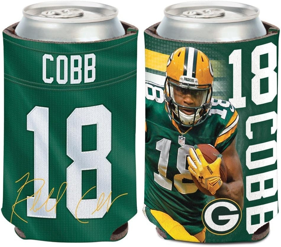 Green Bay Packers Can Cooler Randall Cobb Design