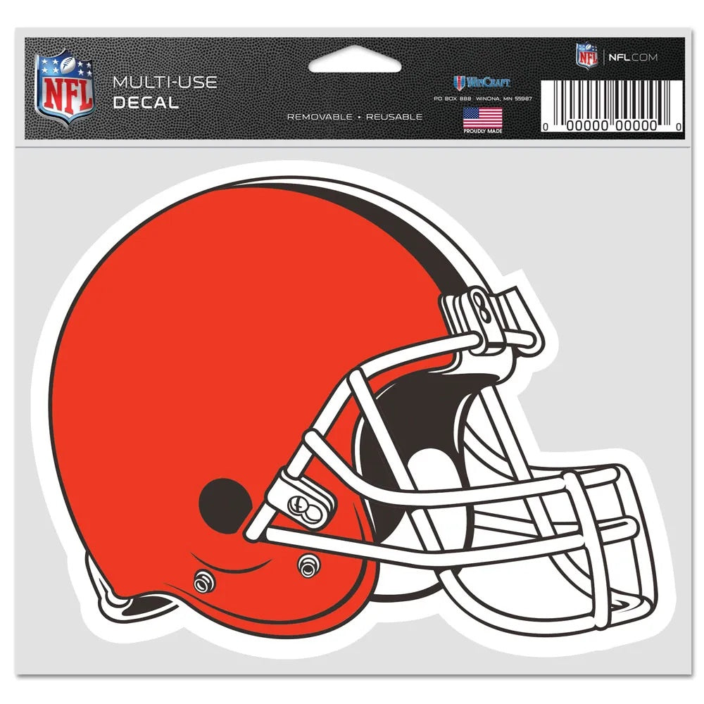Cleveland Browns Decal 5x6 Ultra Color