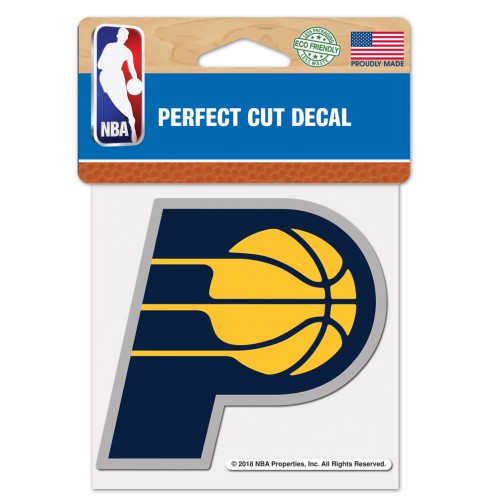 Indiana Pacers Decal 4x4 Perfect Cut Color - Special Order