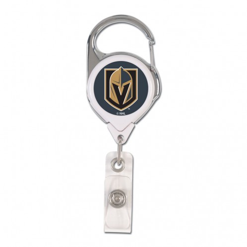 Vegas Golden Knights Badge Holder Premium Retractable