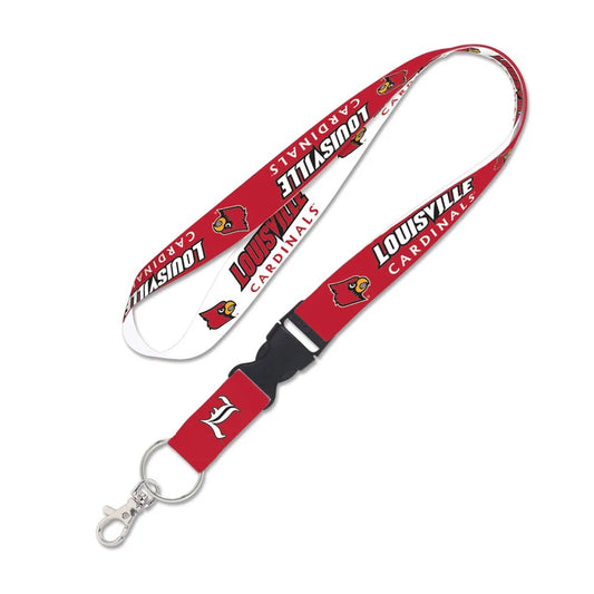 Louisville Cardinals Lanyard with Detachable Buckle
