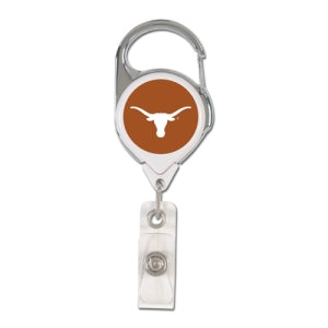 Texas Longhorns Retractable Premium Badge Holder