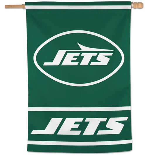 New York Jets Banner 28x40 Vertical - Special Order