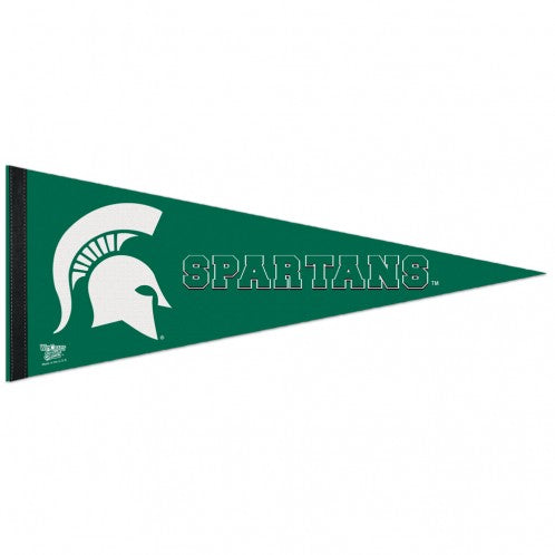 Michigan State Spartans Pennant 12x30 Premium Style - Special Order
