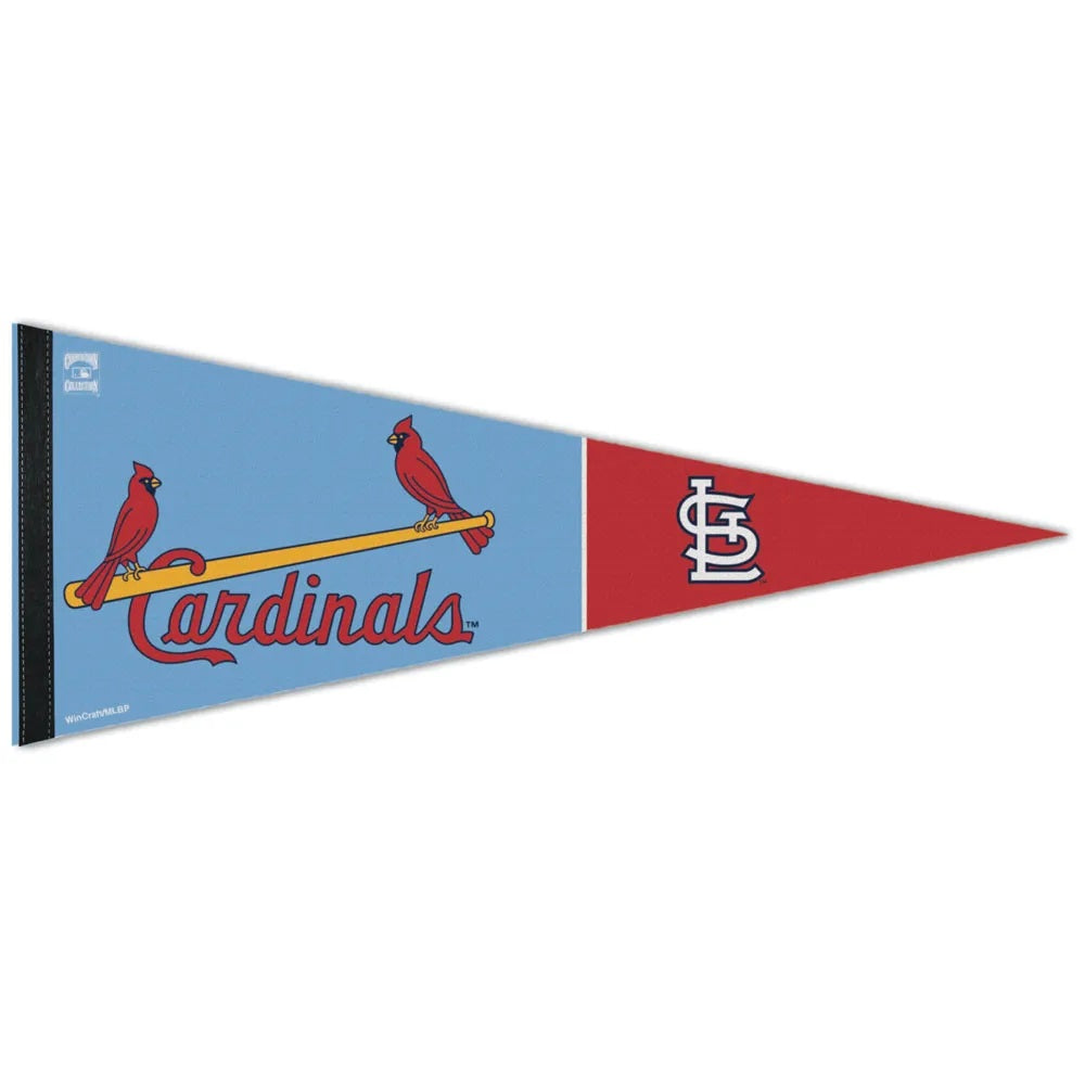 St. Louis Cardinals Pennant 12x30 Premium Style Cooperstown - Special Order