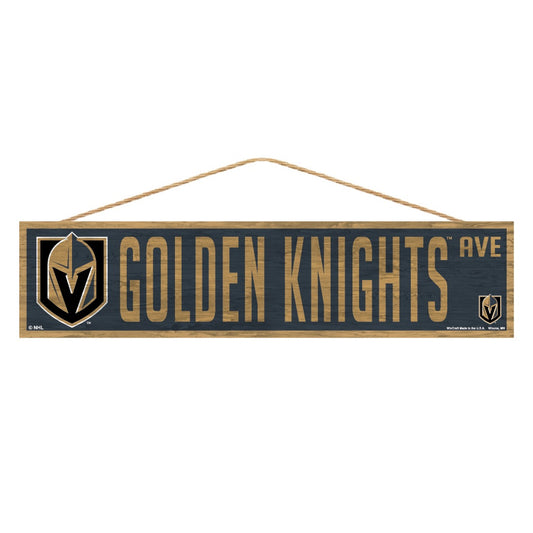 Vegas Golden Knights Sign 4x17 Wood Avenue Design - Special Order