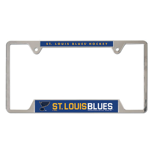 St. Louis Blues License Plate Frame Metal