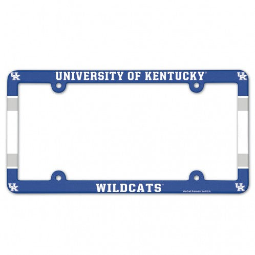 Kentucky Wildcats License Plate Frame - Full Color