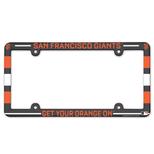 San Francisco Giants License Plate Frame - Full Color