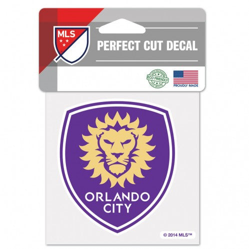 Orlando City SC Decal 4x4 Perfect Cut Color