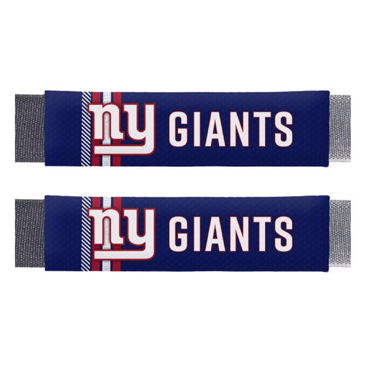 New York Giants Seat Belt Pads Team Color